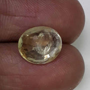 5.73 Ratti yellow sapphire with Govt Lab Certificate-(12210)